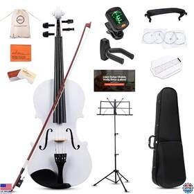 Visit The Adm Store Vlp01-44-gwh Acoustic Violin For Kids Beginners 4/4 Full Size Fiddle
