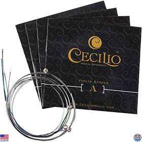 Visit The Cecilio Store Vns-string 4/4-3/4x4 Stainless Steel Violin Strings 4/4 Full Set With E A D G For
