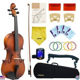 Vlc100 Visit The Crafteem Store Premium Handcrafted 4/4 Full Violin Outfit For Kids Beginners And Adults - Matte