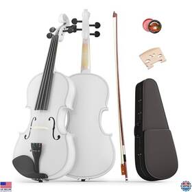 B0dz5h8sc3 Visit The Doredo Store Full-size 4/4 Beginner Violin Kit - Complete Set With Case Bow Rosin And Bridge