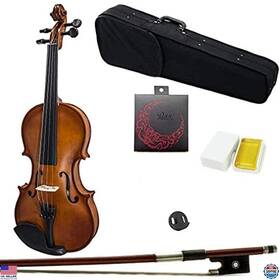 B096wh12rq Visit The Paititi Store 1/16 Student Violin Kit - Lightweight Brazilwood Case Extra Strings &