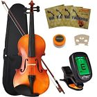 Vl-nr-pw Crescent Complete Size Educational Violinists Kit String Beginning Musical Instrument 892036002321