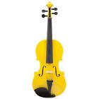 Vlnlv100ylw Levar Student Violin Outfit Mellow Yellow Le Var