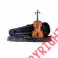 Vn-440 Palatino Fiore Hand-made Violin With Case Bow 4 Size