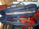 Vn-950 Brazilwood Outfit Violin Palatino 4 Case Anziano Bow Octagonal