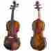 Vn08a 745313278332 Paititi 4 Flamed Solid Wood Ebony Fitted Acoustic Violin W Case Bow