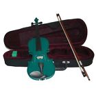 Vn100-bg Merano Blue-green Handmade Violin