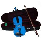 Vn100-bl Merano Blue Handmade Violin