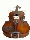 Vn700 Unbranded High Flamed Antique Finish Advanced Violin Set Of Free
