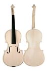 Vw-5 Anton Breton Diy Violin In White Fiddle Project Kit 4 Premium Quality 688382010864