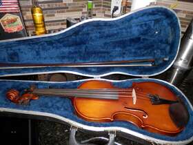 0687 Wexler Violin By German Engineering With Hard Case