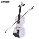 Wfm3236914686387zy Ammoon Full Size Acoustic Electric Violin Fiddle Solid 635946665350