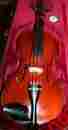Wl126e4da Wm Lewis And Son Full Size Kayser Cherry Color Fine German Violin Case Bow Violine Violino
