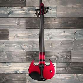 6488demo Wood Violins Demo Stingray Svx4 Violin Candy Apple Red