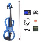 Wos5974126766104lv Ammoon Full Size Silent Electric Violin Fiddle Case 749029727306