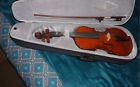 Wr40 Paganini Used Nice Student Violin Charles Liu Case