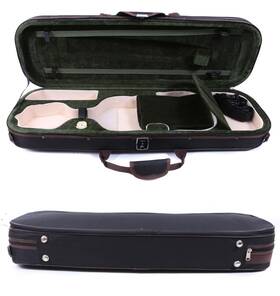 Wuqimusc 918984950874 Violin Case 4/4 Full Size Lightweight Durable Oxford Travel