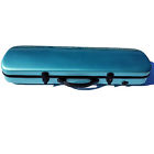 Xt-08 Guo 4 Oblong Violin Case Fiberglass Turqoise Brand New Great Deal