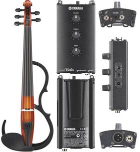 Sv-255 Yamaha 086792944302 Professional Silent 5-string Violin