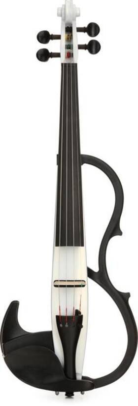 Sv-200kpw Yamaha 086792968568 Silent Series Sv-200 Electric Violin - Pearl White