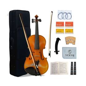 Ycxyqus0042 Ycxyq Violin 4/4 Full Size Adult Professional Maple And Ebony Pure Handmade