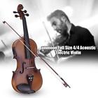 Ydq1730418760368ce Ammoon Acoustic Electric Violin Ebony Fitted Natural Wood 635946653647