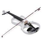 Yfw3381040609761le Ammoon Size Solid Silent Electric Violin Case Tuner 635946856888