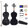 Ywk8021871332015ip Ammoon Size Beginner Violin Black Case Bow Tuner 798881837432