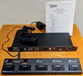 Svc-325 Zeta/ivl Synthony With Footswitch/cables For Violin/viola - Rare/excl Cond