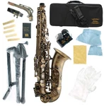 Eastar Alto Saxophone As-ii-ab, Antique Brass, Beginner Kit With Case & Stand. Fixed Price $229.99.