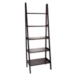 Casual Home 100 Solid Wood 5-SHELF Ladder Bookcase Standard 72H Espresso 176-53. Fixed Price $141.46.