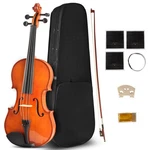 16 Inch MA250 Acoustic Viola, Varnish Solid Wood With Case, Bow, Rosin, Mu. Fixed Price $120.70.