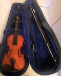 Menzel MDN650VE 1/8 Hand-cut Student Violin With Brazilian Rosewood Bow & Case. Fixed Price $94.07.