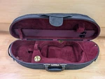 Bobelock Half Moon 3/4 Violin Case, Wine Velvet Interior. Fixed Price $225.00.