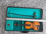 Frank Teller Model SN5010 Sized 1/10 Violin, Very Good Condition. Fixed Price $209.00.