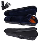 Full Size Violin Hard Case, Triangular Shape, Lightweight Backpack, Black. Fixed Price $86.83.