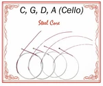 New Paititi Cello String Set 1/2 Size Premium Quality Steel Core Ball End. Fixed Price $13.19.