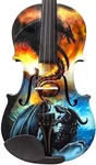 Dragon Black Rozannas Violins 1/2 Size Acoustic Maple Body. Fixed Price $479.00.