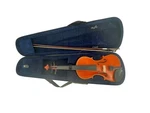 Adm 4/4 Full Size Wood Violin With Case. Fixed Price $65.00.