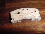 Vintage Glaesel Adjustable Albert Mirecort France Violin Bridge Nos 4/4 Xl. Fixed Price $50.00.