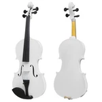 Mendini By Cecilio Violin For Kids & Adults W/case, Bow, Tuner - 4/4 Mv White. Fixed Price $63.99.