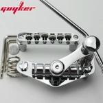Guyker Tune-o-matic Roller Saddle Guitar Bridge+ Stop Bar Tailpiece Tremolo. Fixed Price $68.00.
