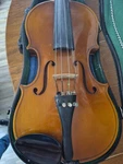 Violin Copy Of Antonius Stradivarius Made Germany By Wilhelm Eberle. Fixed Price $199.00.