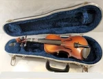 Leon Aubert Stradivarius Model D902 Sized 1/8 Violin, Romania, Good Condition. Fixed Price $199.00.