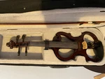 Ammoon Electric Violin W/case And Bow. Fixed Price $49.99.