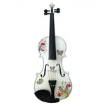 1/2 Outfit Rozannas Violins Butterfly White Maple Acoustic Case. Fixed Price $429.00.