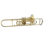 New Trombone Valve Bb Brass Finish With Hard Case & Mouthpiece Used For All.. Fixed Price $455.00.