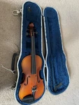 Andrew Schroetter Model 420, 1/2 Size Violin W/ Case - For Repair/luthier. Fixed Price $100.00.