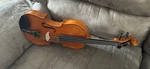 Samuel Eastman Acoustic Violin Brown 4-STRING W/ Case And Bow. Fixed Price $250.00.