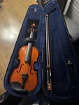 Beautiful Anton Breton Violin And Carrying Case AB05 1/4 New Strings. Fixed Price $75.00.